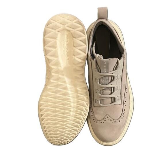 Cole Haan ZeroGrand Nubuck Gray Sneakers - Picture 4 of 5